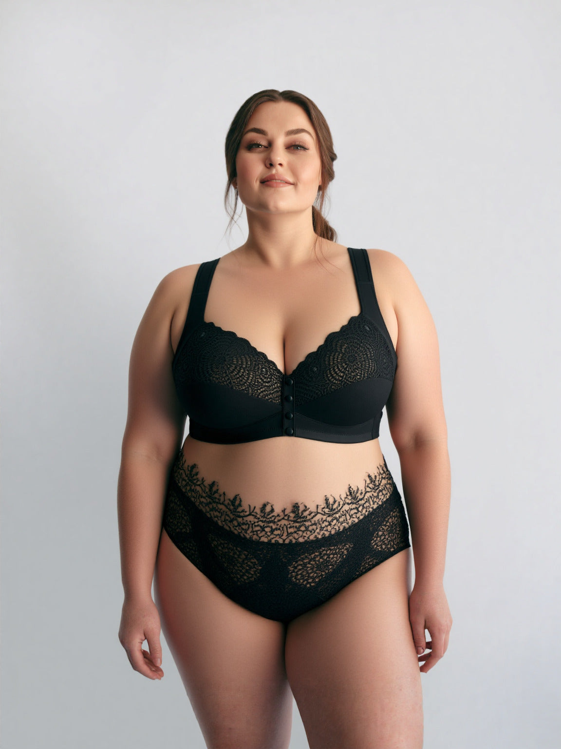 Débardeur grande taille à lacets sur le devant